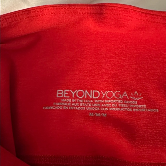 Beyond Yoga Red Leggings - Picture 4 of 5